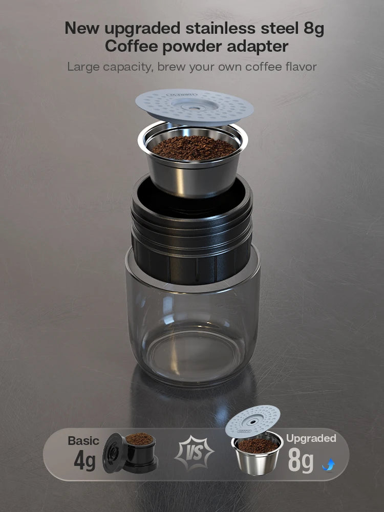 HiBREW H4A Portable Espresso Machine | Nespresso & Dolce Gusto Compatible