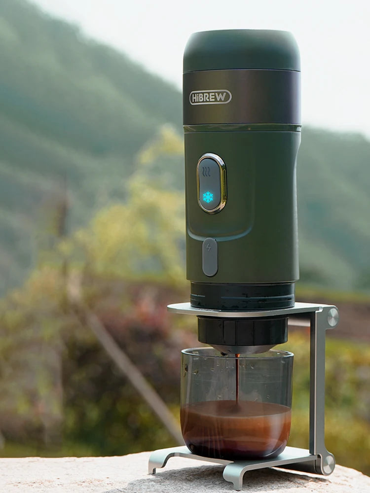 HiBREW Portable Espresso Machine | Battery-Powered Capsule & Ground Coffee Maker
