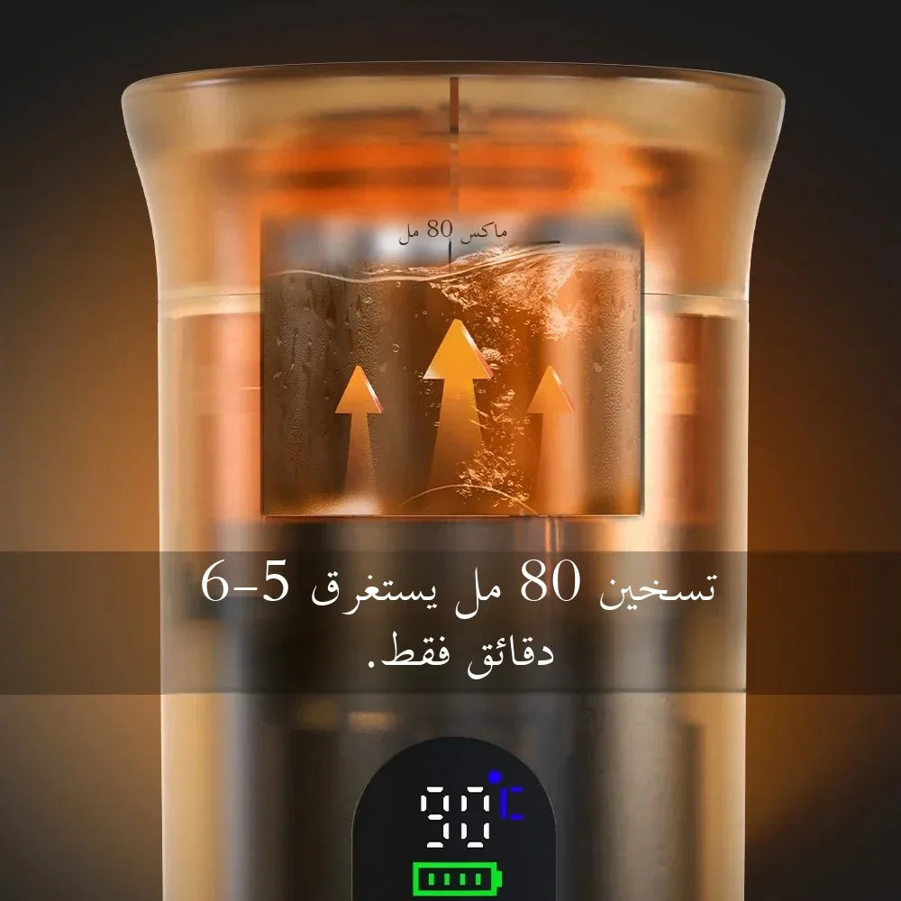 DENOKIN Portable Espresso Machine 20 Bar Digital Display