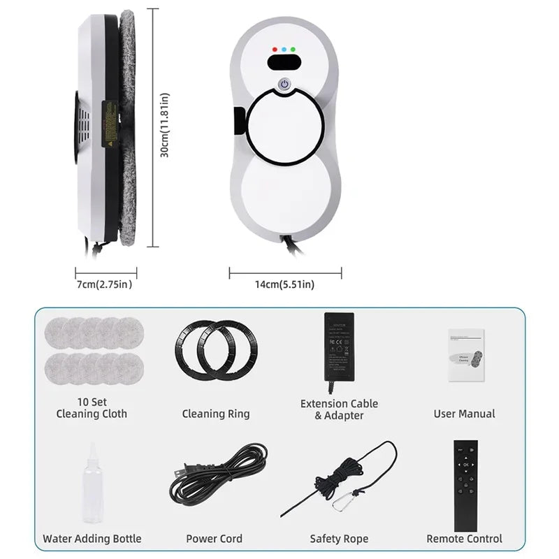 Smart Robotic Window Cleaner | Automated Glass Washer