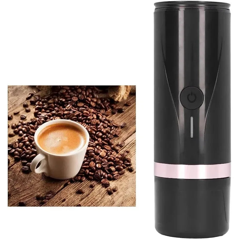 Portable Espresso Machine | USB Battery-Powered | Travel Coffee Maker