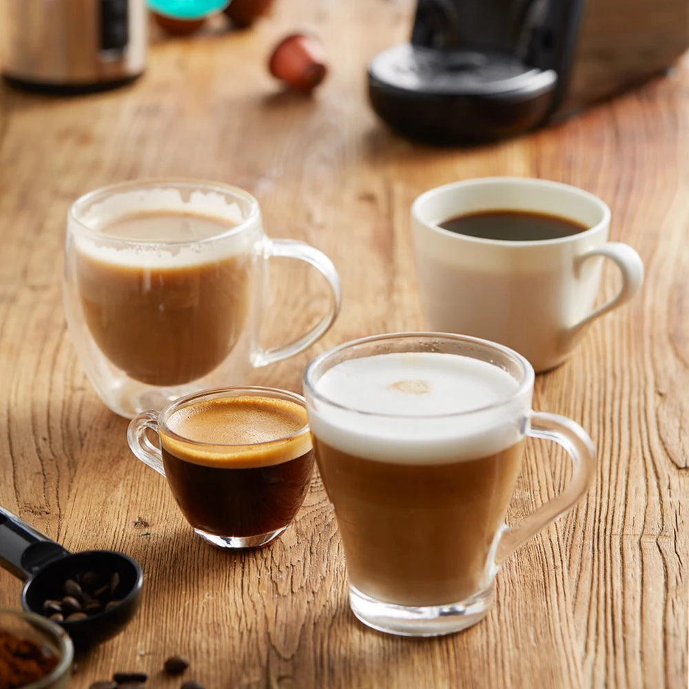 HiBREW 4-in-1 Multi-Capsule Espresso Machine with Milk Frother