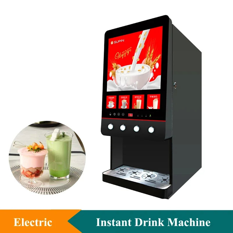Automatic Beverage Dispenser Machine | 4-Drink Coffee Station