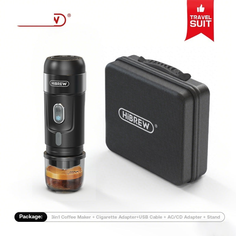 HiBREW Portable Coffee Machine for Car & Home DC12V