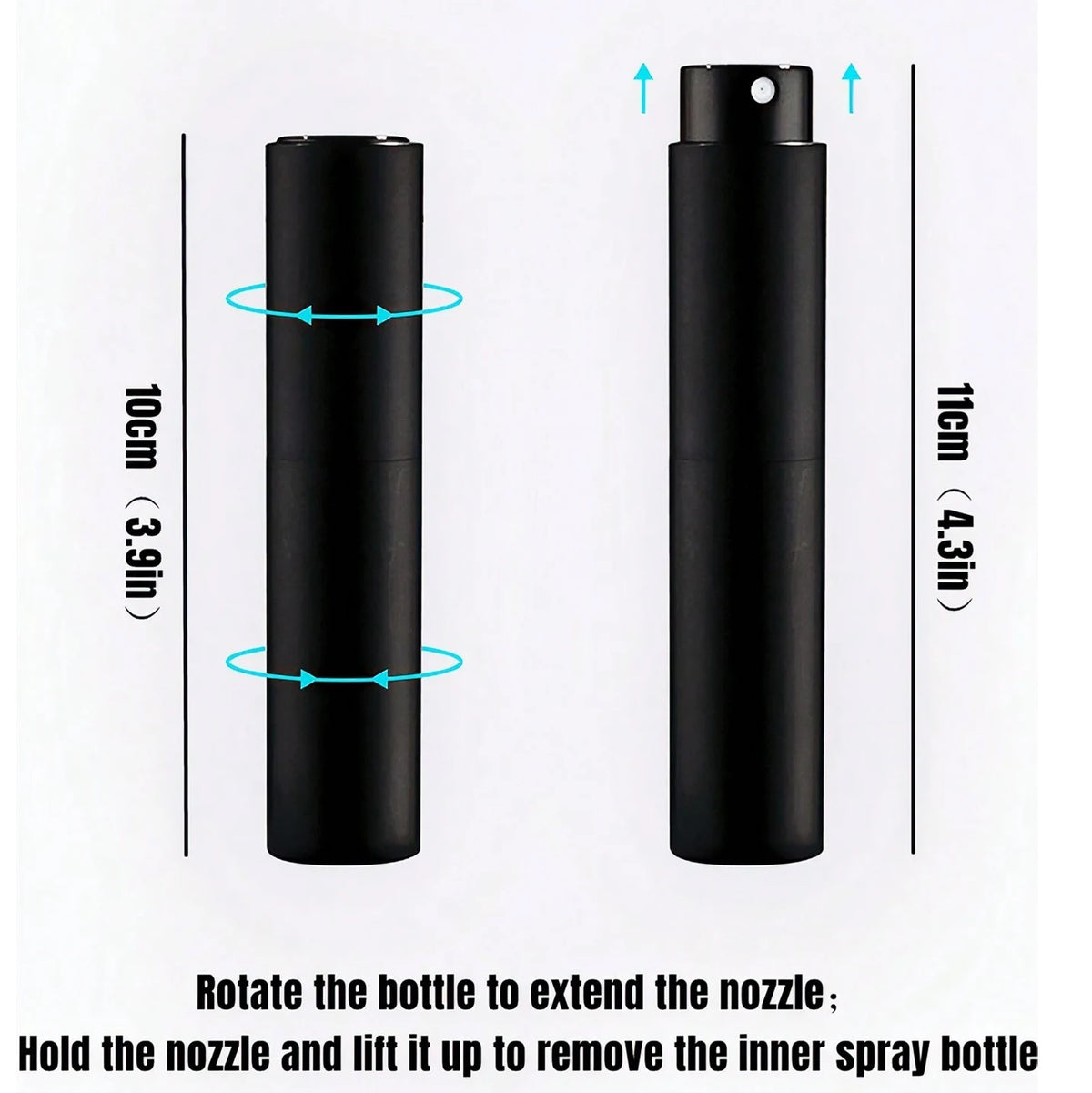 Coffee Bean Spray Bottle 10ml | Anti-Static Mister for Grinders