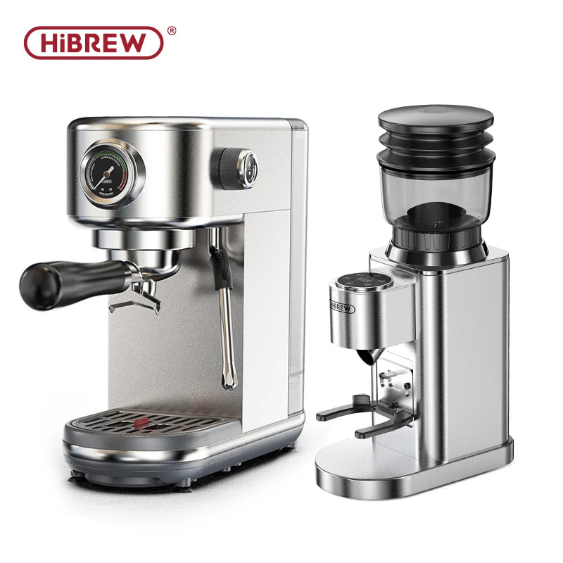 HiBREW H10B Semi-Automatic Espresso Machine | 20 Bar Pressure