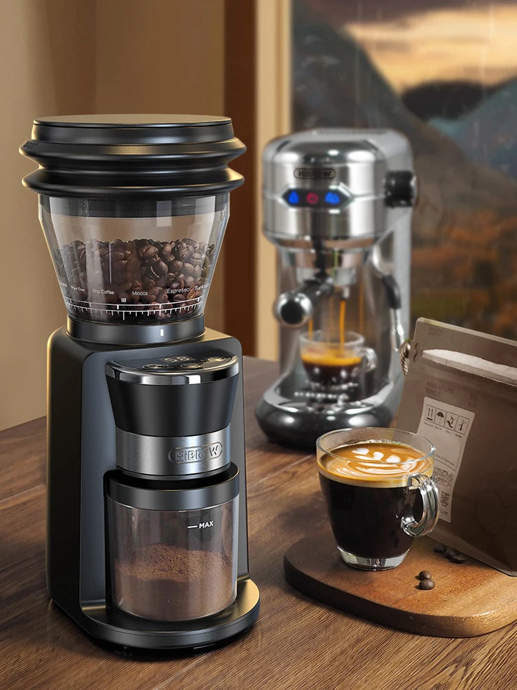 HiBREW G3 Burr Coffee Grinder | 34 Grind Settings | Espresso & Pour Over