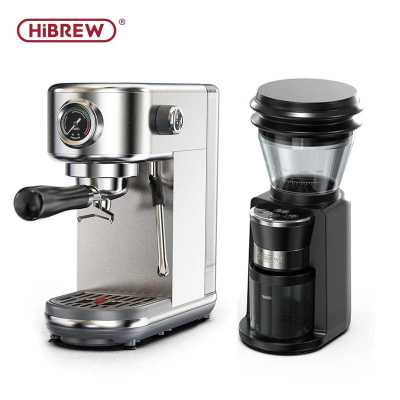 HiBREW H10B Semi-Automatic Espresso Machine | 20 Bar Pressure