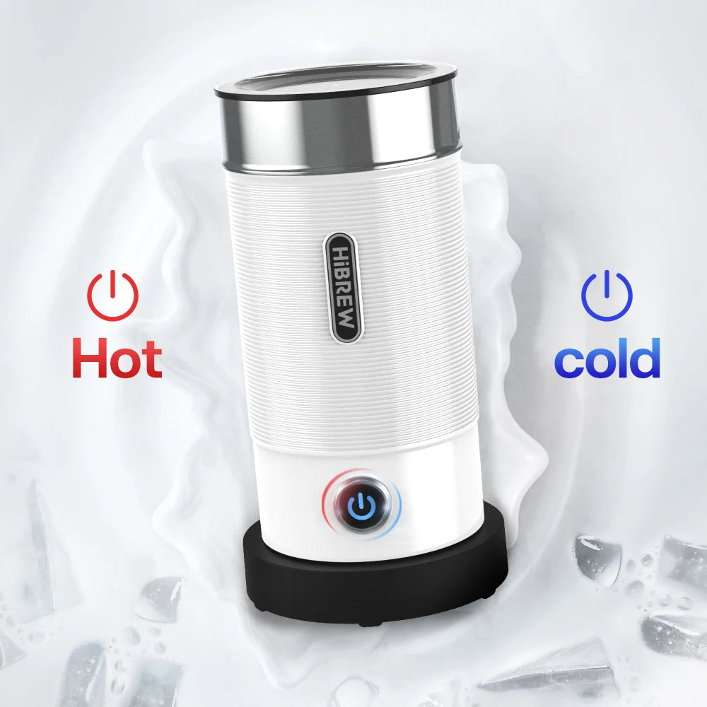 HiBREW M1A Automatic Milk Frother | Hot & Cold Foam | Cappuccino Latte