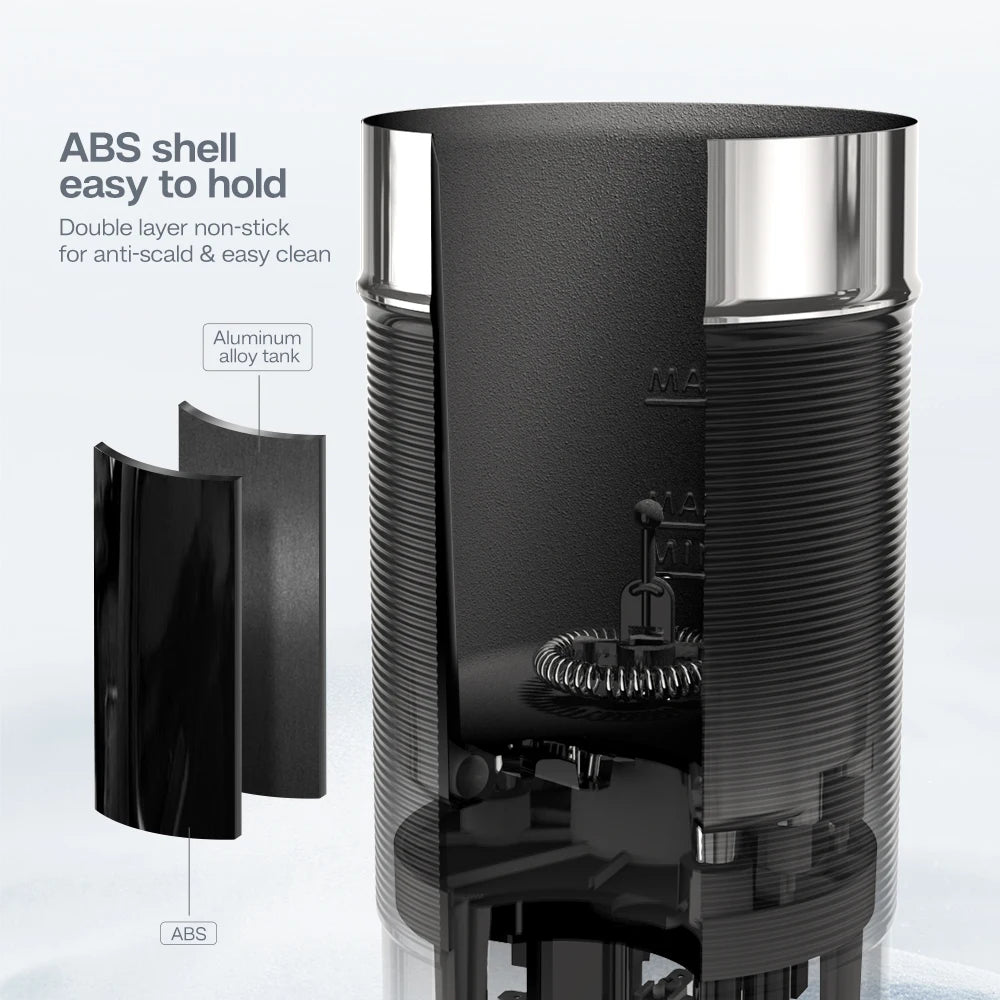 HiBREW M1A Automatic Milk Frother | Hot & Cold Foam | Cappuccino Latte