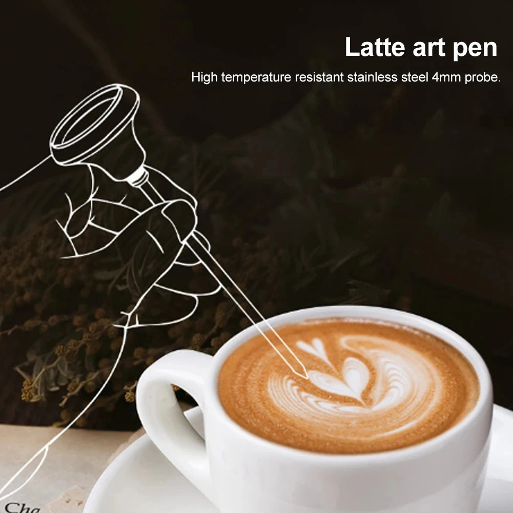 Stainless Steel Coffee Thermometer Probe 0–100°C | Milk Frothing Temperature Gauge