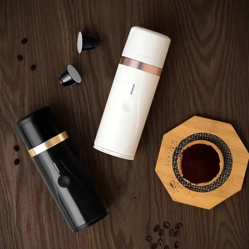 Portable Espresso Machine | USB Battery-Powered | Travel Coffee Maker