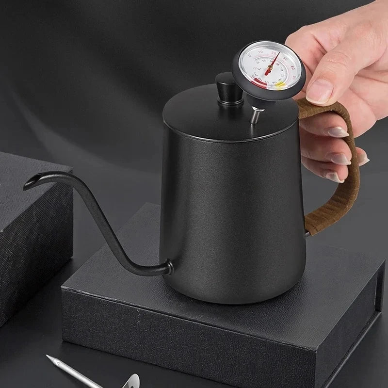 Stainless Steel Coffee Thermometer Probe 0–100°C | Milk Frothing Temperature Gauge