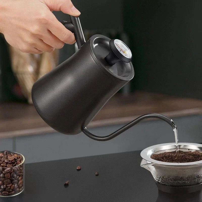 Stainless Steel Coffee Temperature Meter Probe 0~100℃ Thermometer for Coffee Pot Milk Frothing Jug Cafe Kitchen Measuring Tools