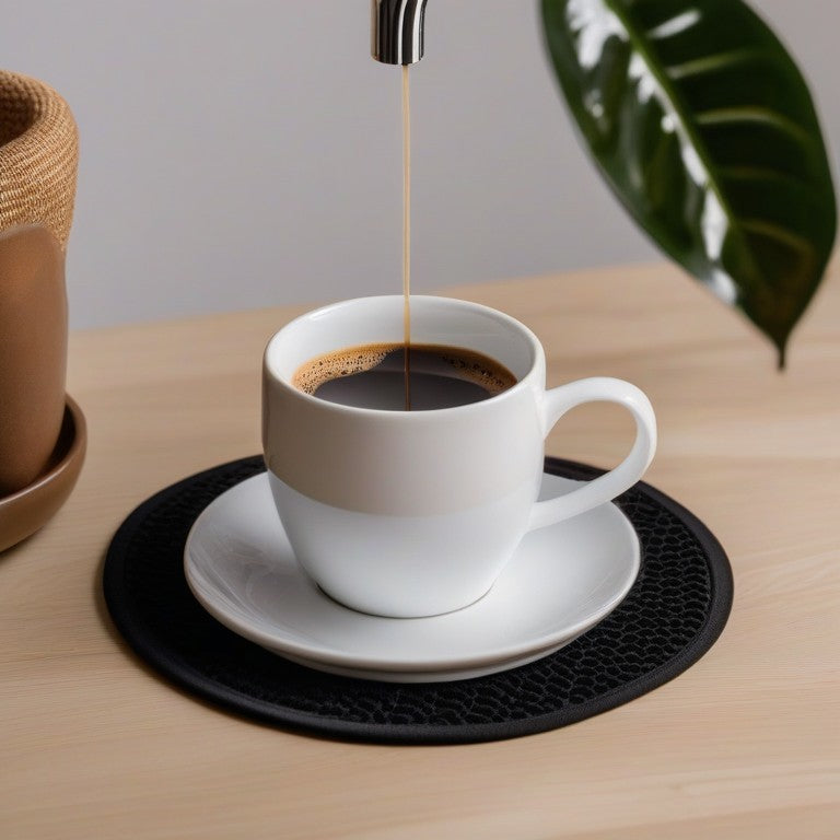 Coffee Drip Mat | Microfiber Absorbent Pad for Espresso Machines